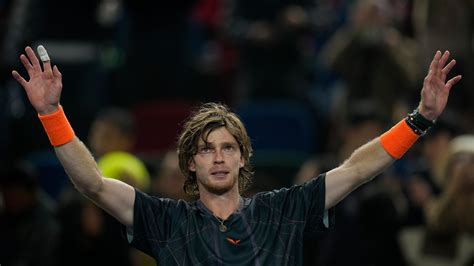 Rublev beats Dimitrov to advance to Shanghai Masters final against Hurkacz